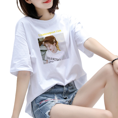 Women's Printed LOGO Tshirt