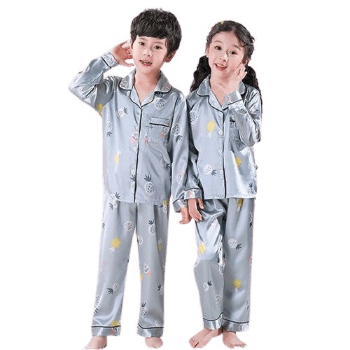 Children's Silk Pajamas - Shanghai Garment