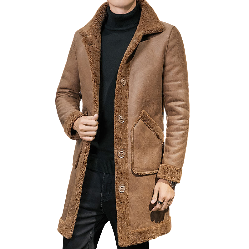 Men's Reversible Long Wind Coat