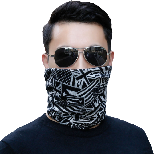 Polyester Neckerchief & Mask for Winter & Autumn