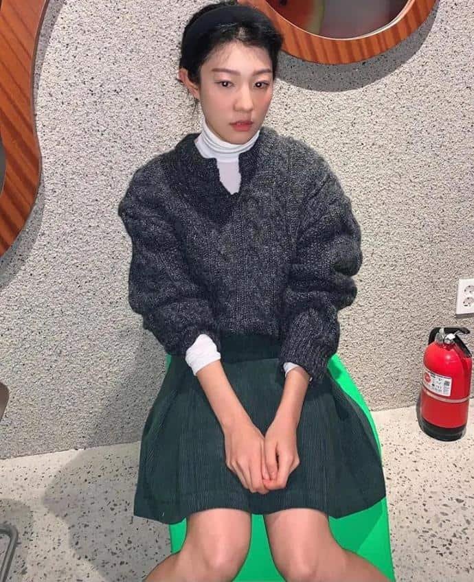 A Korean Girls Sweater 4