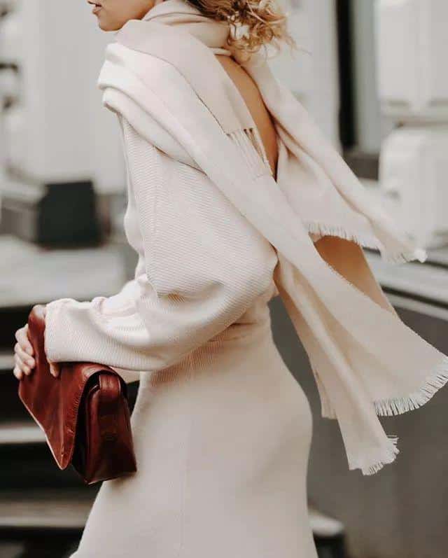 Cream White Sweater 5