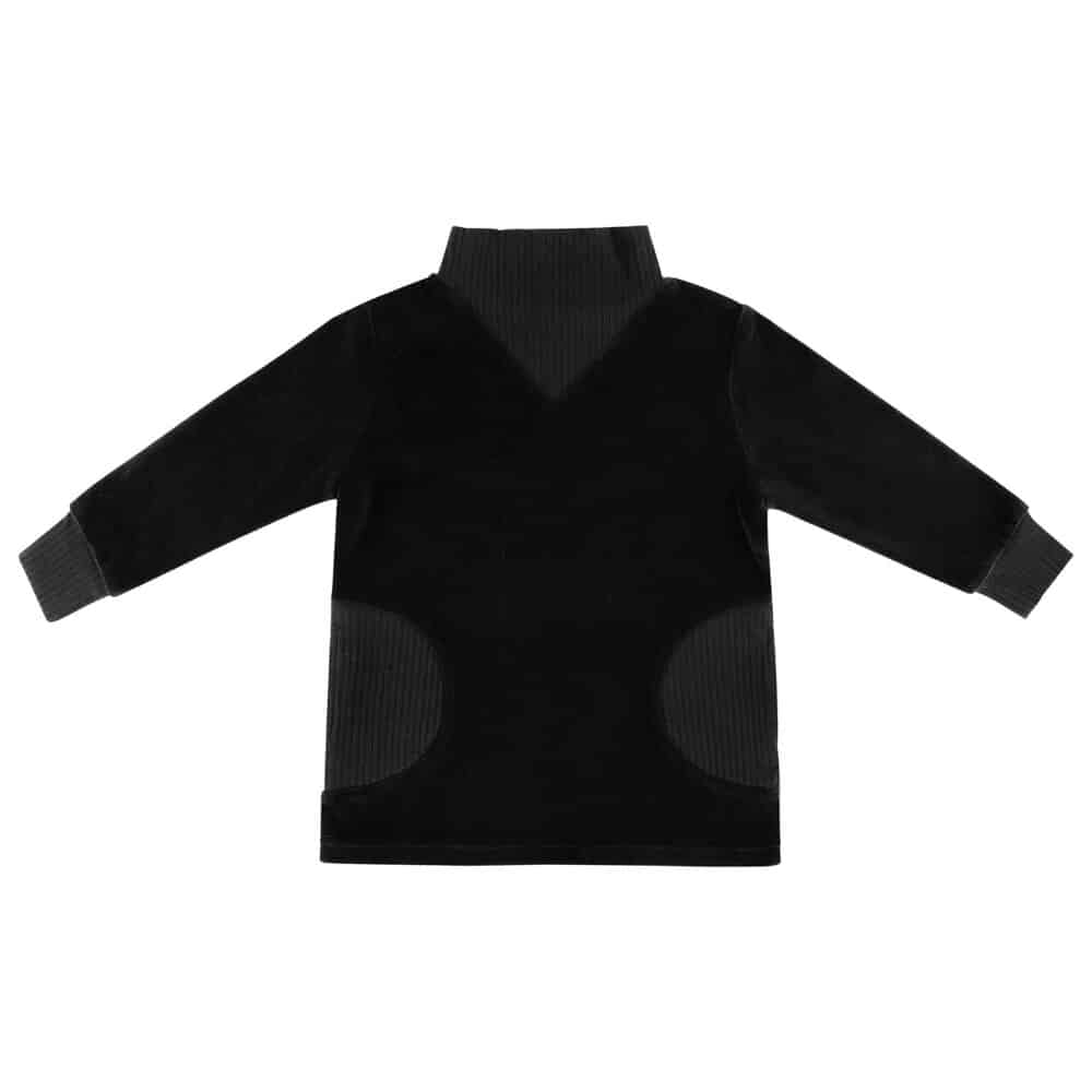 Gravity Satin Pocket Top - Black
