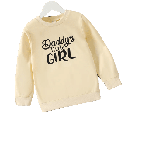 2pcs kid girl letter print sweatshirt and leopard print leggings set