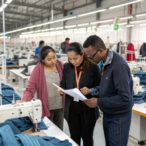 a-fashion-startup-team-touring-a-clothing-factory-