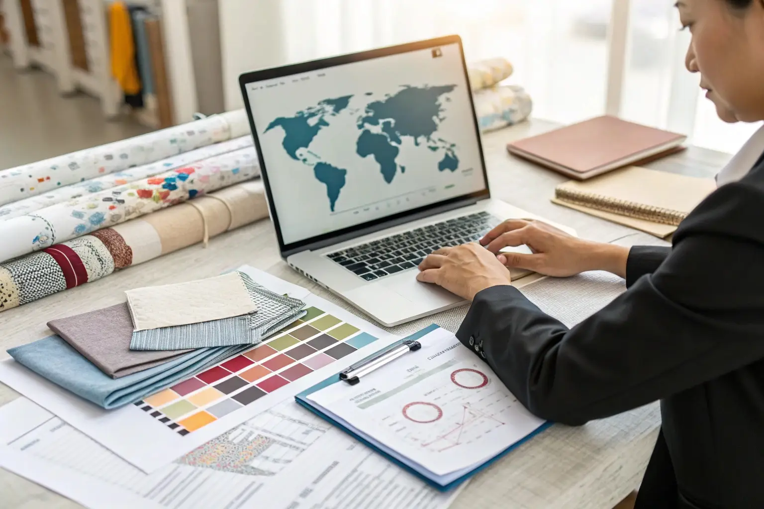 Global fashion business, textile industry market analysis