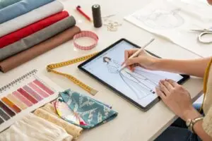 a-designer-sketching-a-unique-clothing-design-on-