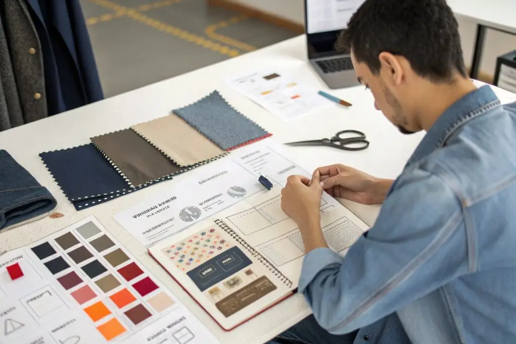 a-designer-reviewing-fabric-swatches--garment-sam