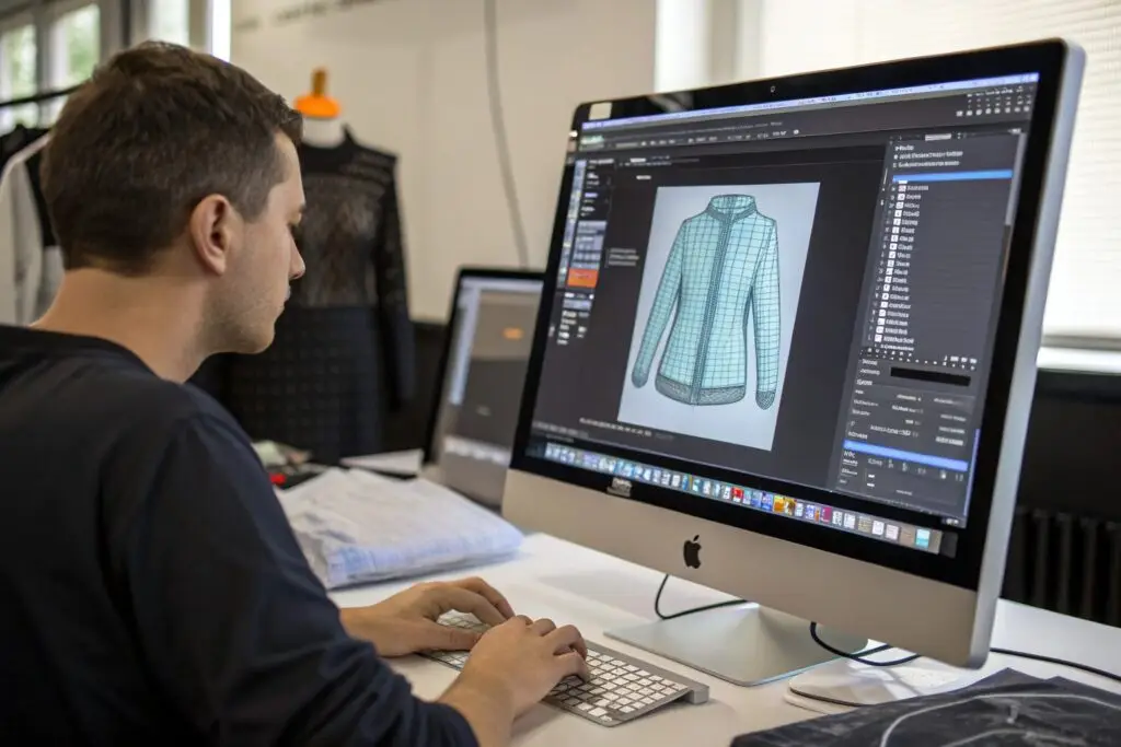 a-designer-working-on-a-computer-using-3d-fashion