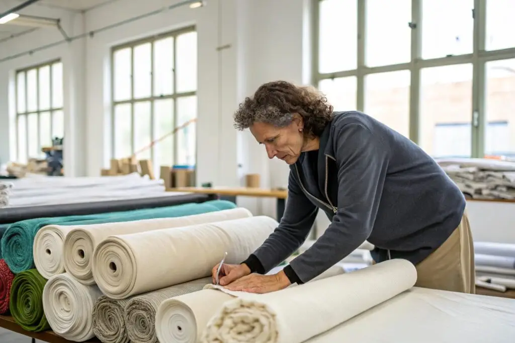 a-textile-specialist-examining-rolls-of-organic-c