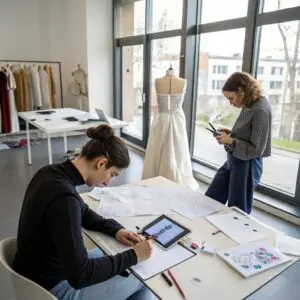 a-modern-fashion-design-studio-where-designers-ske