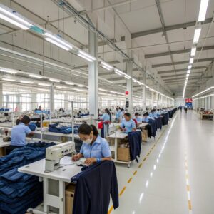 a-spacious--well-lit-clothing-factory-with-rows-of