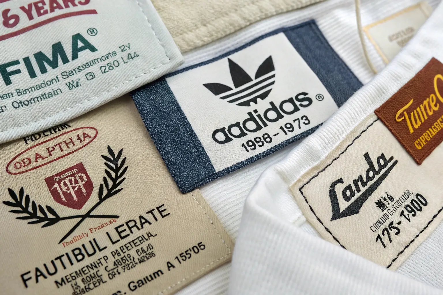 Custom fabric labels, high-quality garment branding tags