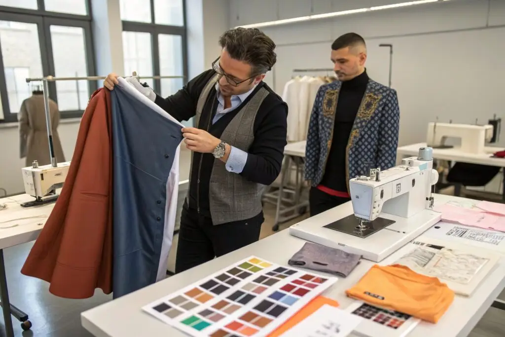 an-image-of-a-fashion-entrepreneur-reviewin