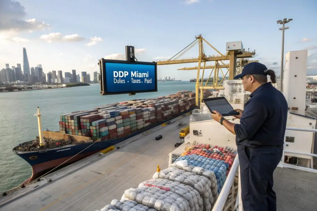 DDP Miami - Duties & Taxes Paid