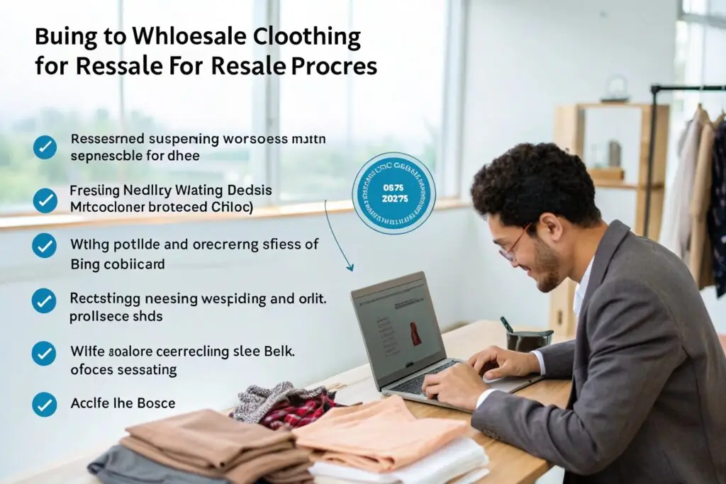 Wholesale Clothing Resale Process