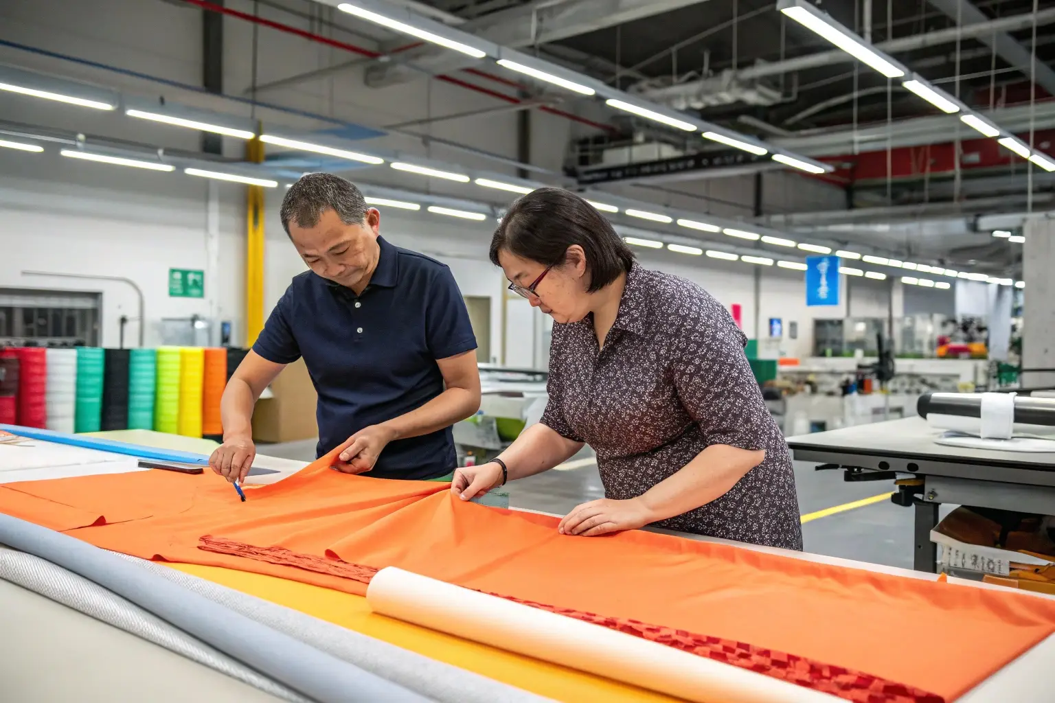 Fabric inspection, textile quality control in garment manufacturing