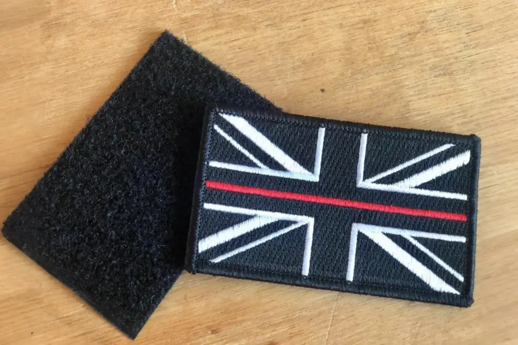 Velcro patch with Union Jack design