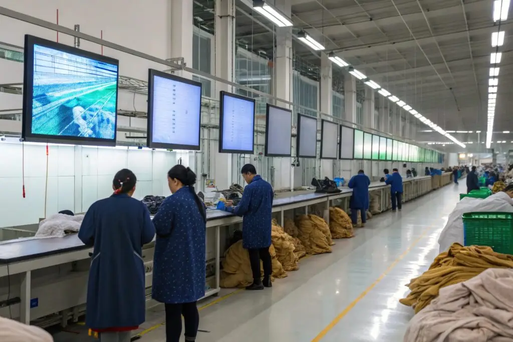 Chinese apparel factory embracing digital growth