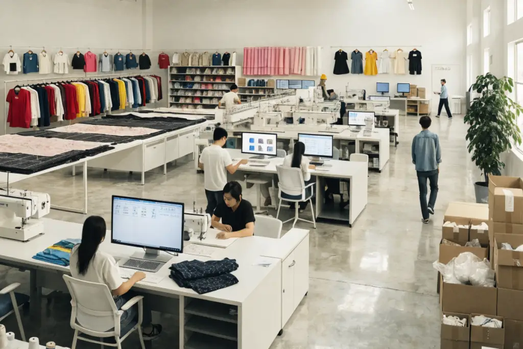 How Can Buyers Confirm a Chinese Clothing Factory Has 8 Production Lines Before Ordering?