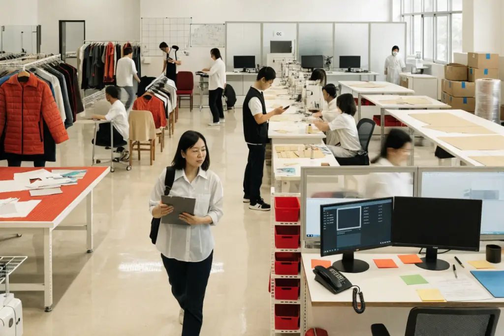 How Can Buyers Confirm a Chinese Clothing Factory Really Has 8 Production Lines?