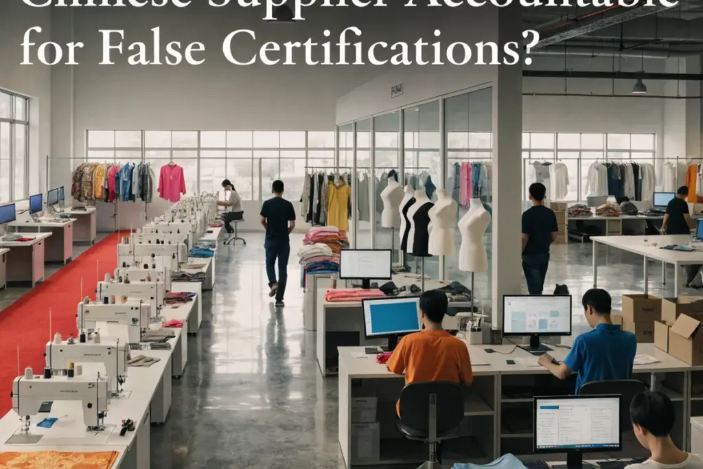 How Can Buyers Hold a Chinese Supplier Accountable for False Certifications?