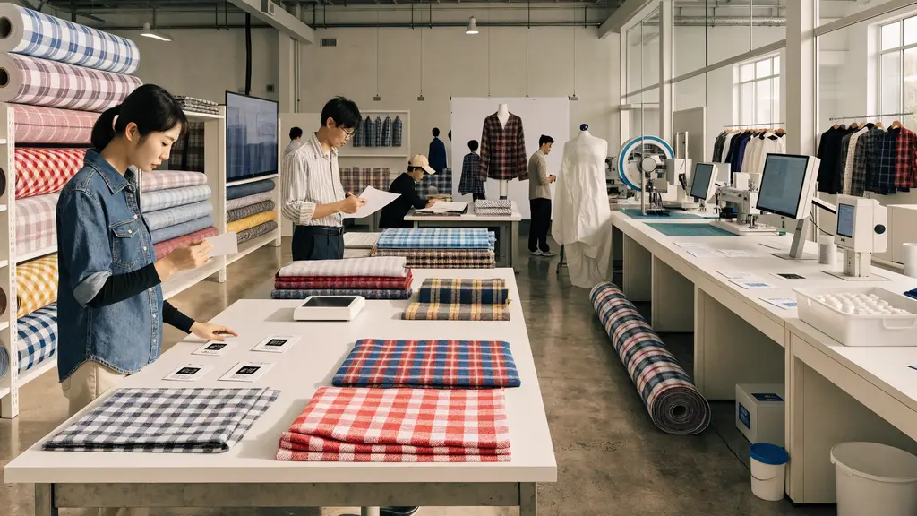 How Can Buyers Source Plaid and Checkered Fabric from China?