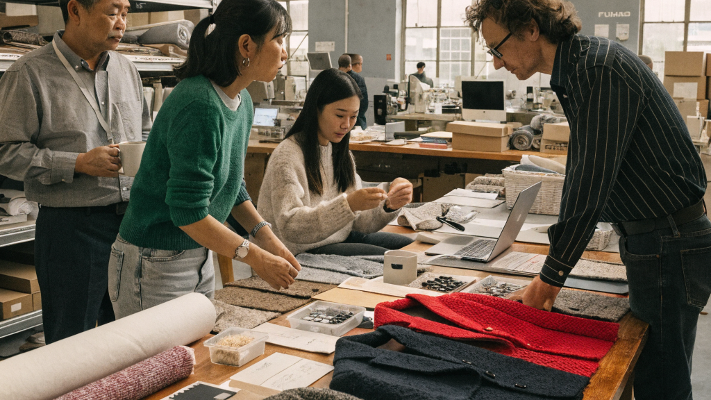 How Can Buyers Source Tweed and Textured Jackets from China?