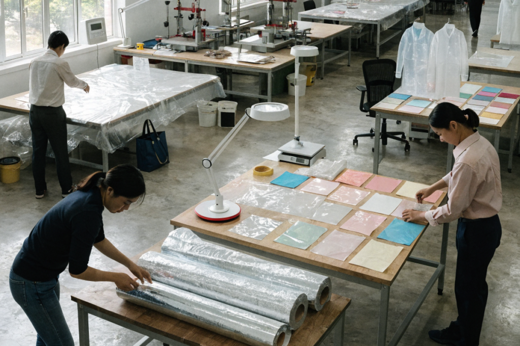 How Can Buyers Source the Transparent PVC Summer Coat Look Safely?