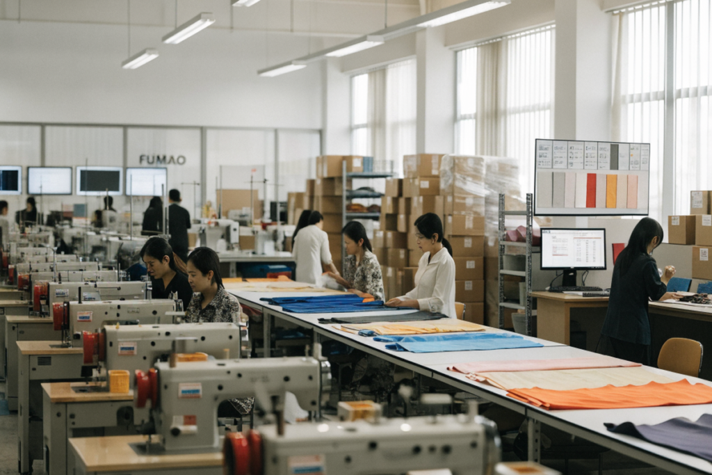 How Can Buyers Verify an 8-Line Apparel Factory in China?