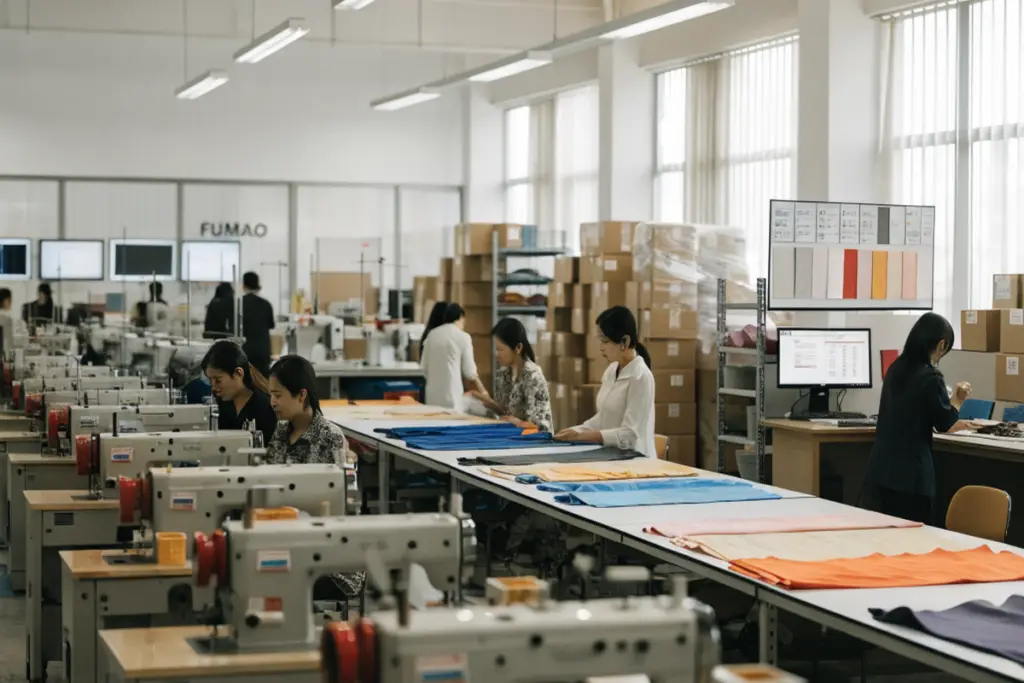 How Can Buyers Verify an 8-Line Apparel Factory in China?