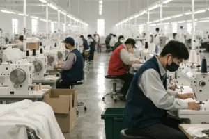 How Can Factories Track Material Splice Zones During Garment Production?