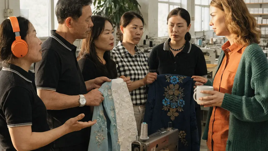 How Does Fumao Coordinate Embroidered Apparel?