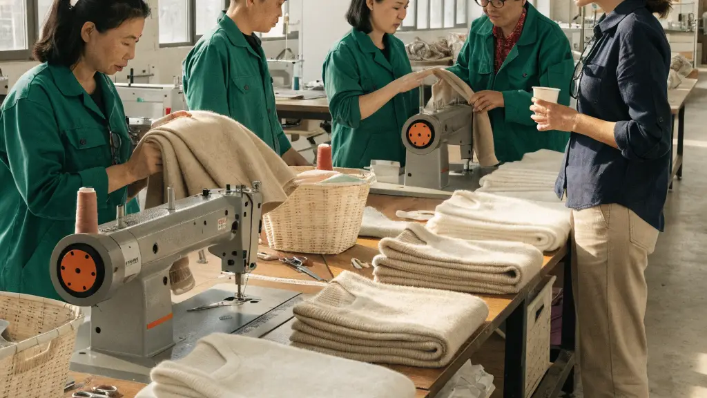 How Does Fumao Develop Cashmere Apparel?