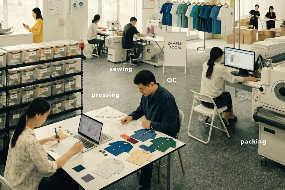 How Does Fumao Develop Men'S Short Sleeve?