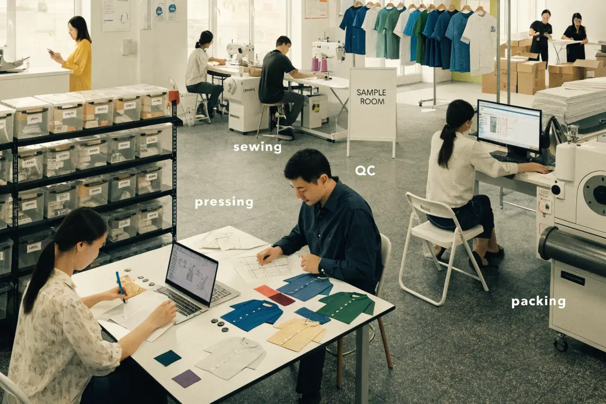 How Does Fumao Develop Men'S Short Sleeve?