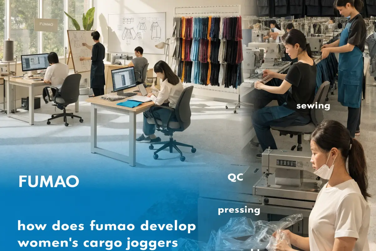 How Does Fumao Develop Women'S Cargo Joggers?