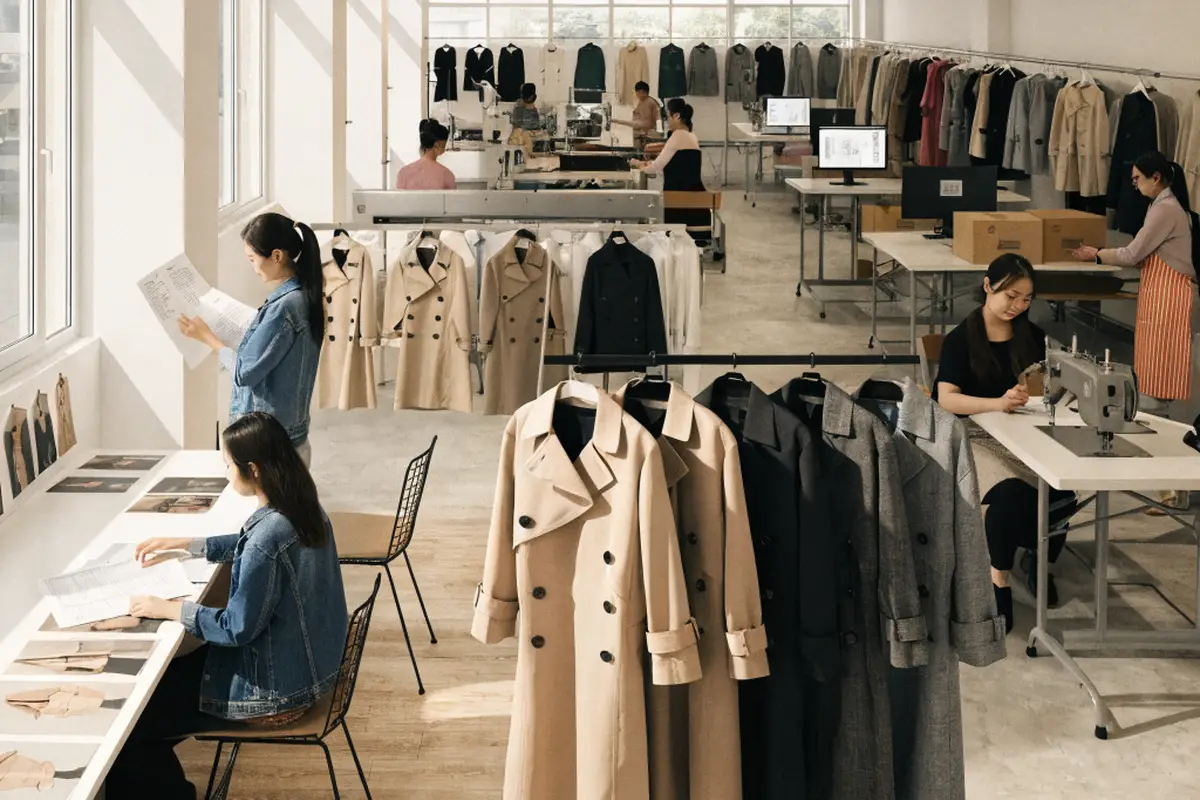 How Does Fumao Develop Women'S Trench Coats?