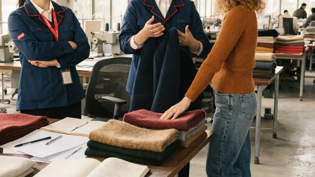 How Does Fumao Manage Wool Coat Orders?