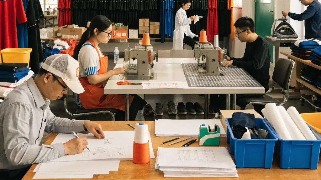 How Does Fumao Produce Contrast Stitch Apparel?