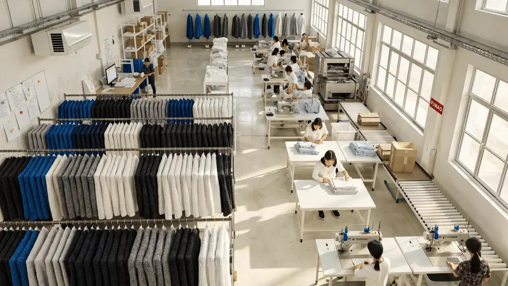 How Does Fumao Produce Fleece Orders?