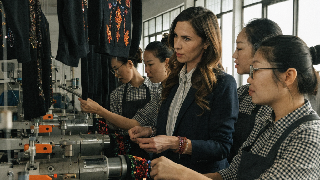 How Does Fumao Source Beaded and Embroidered Tops?