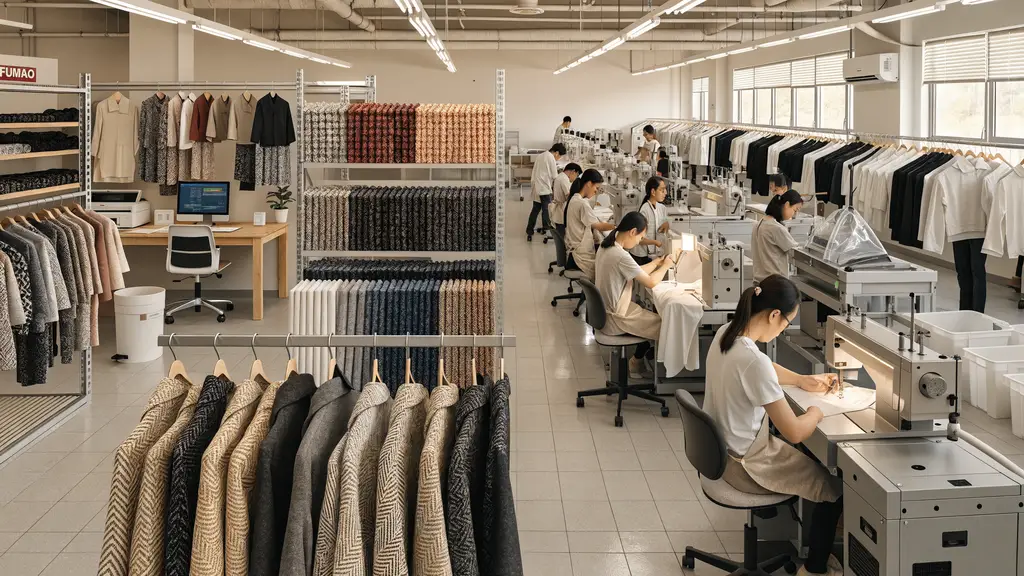 How Does Fumao Source Herringbone Fabric?