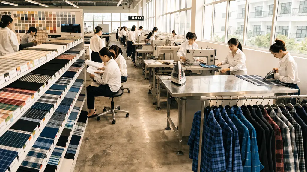 How Does Fumao Source Plaid And Checkered Fabric?