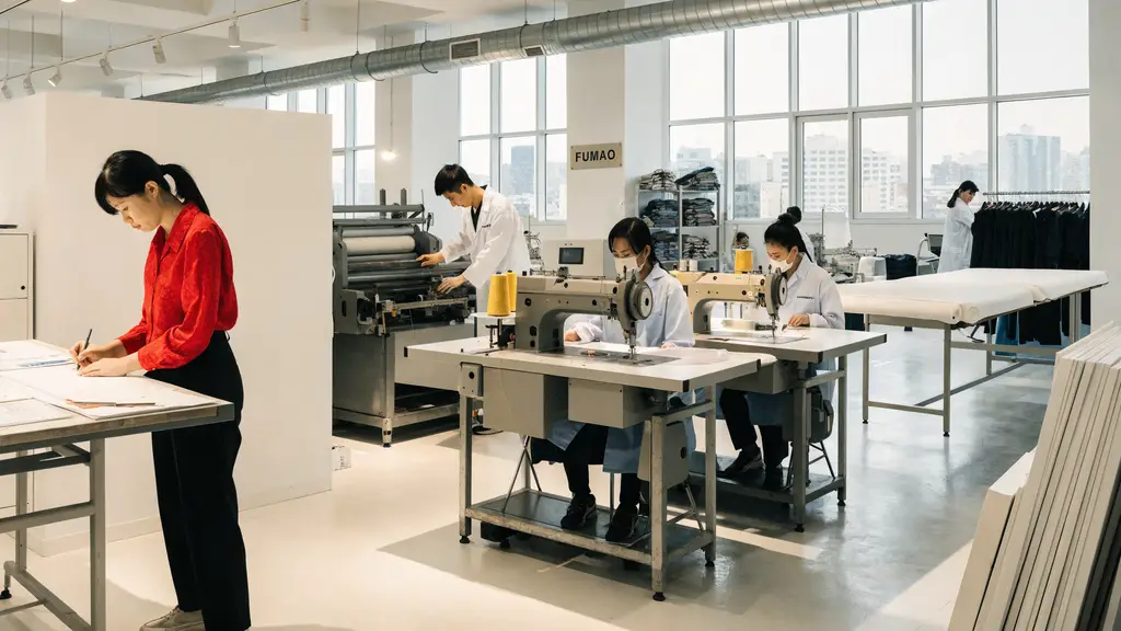 How Does Fumao Source Ribbed Knit Fabric?