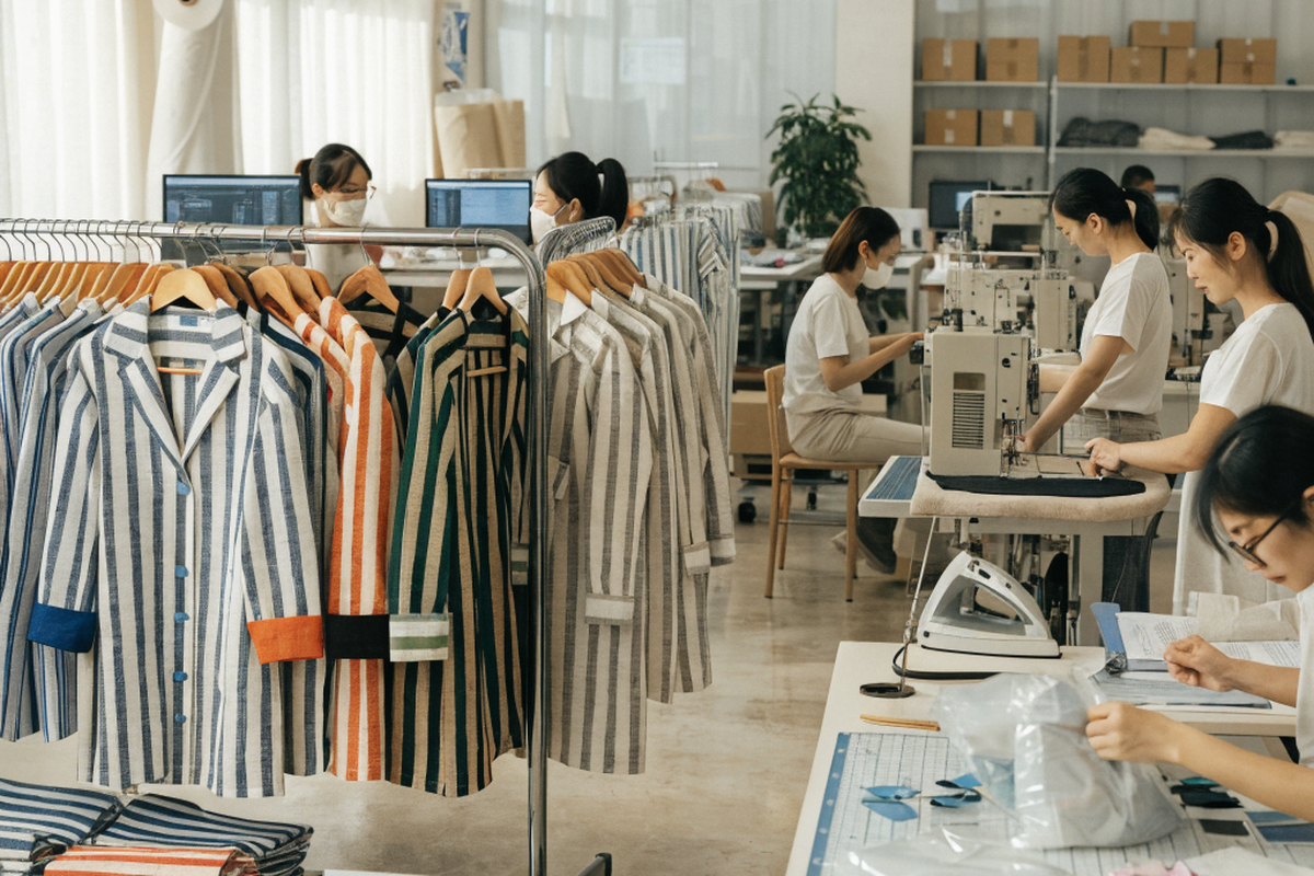 How Does Fumao Source Striped Linen Coats So?
