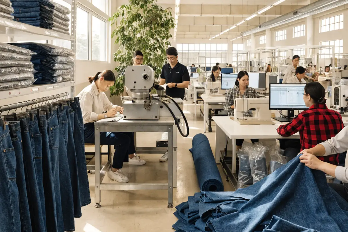 How Does Fumao Source Twill Fabric Pants?