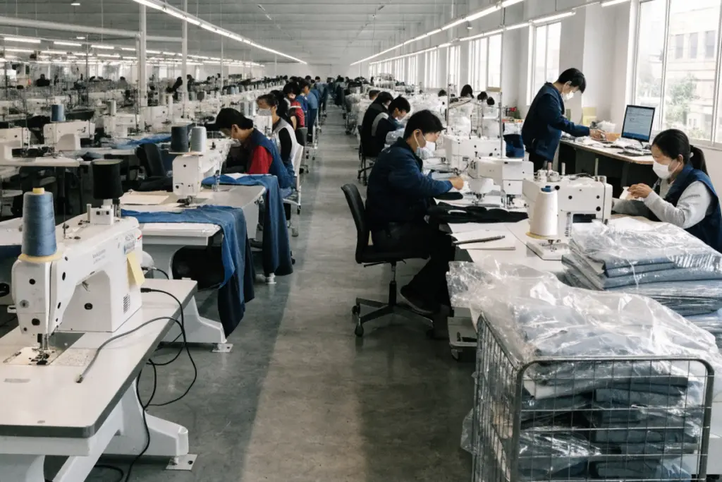How Should Buyers Specify Double-Needle Chain Stitching for Uniforms?