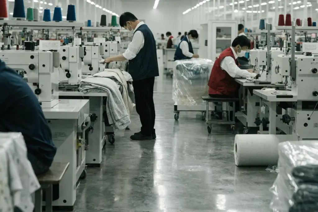 How Should Garment Factories Control Fabric Splice Zones in Bulk Orders?