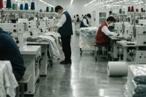 How Should Garment Factories Control Fabric Splice Zones in Bulk Orders?